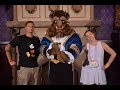 Disney Dinner Date Night! | Be Our Guest ALL NEW Pre Fixe Menu & Food Review!