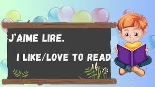 Les Préférences : Likes and dislikes in french