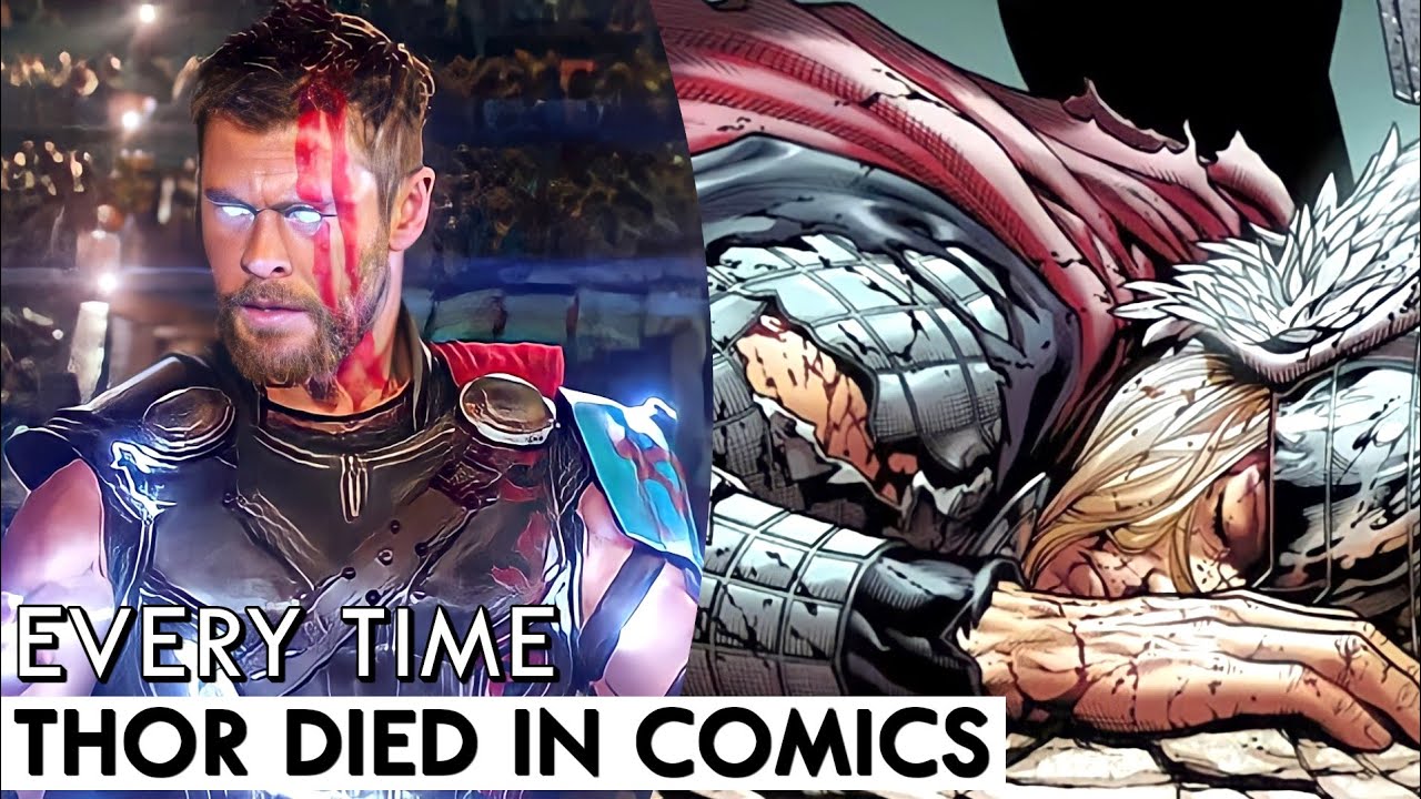 Death Of Thor Thor All Deaths In Marvel Comics In Hindi BNN