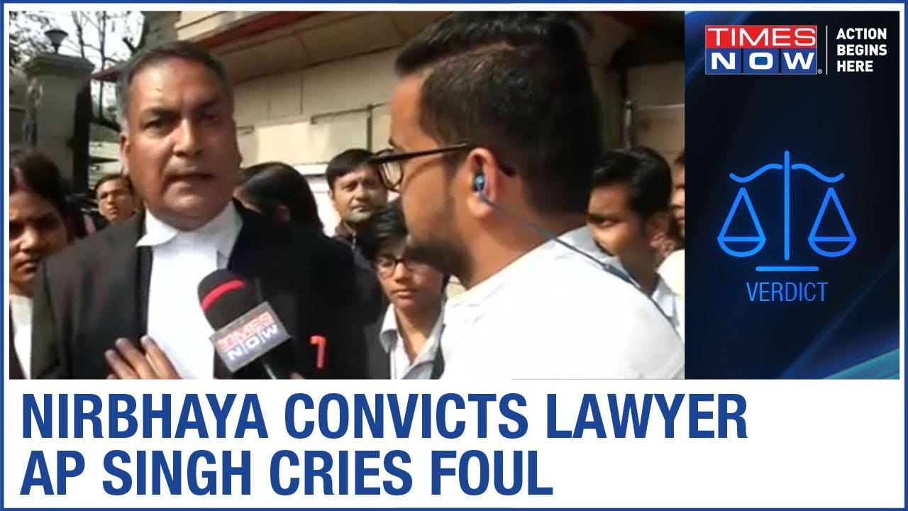 Nirbhaya's convicts lawyer AP Singh blames media for promoting 'Judicial killings' | EXCLUSIVE