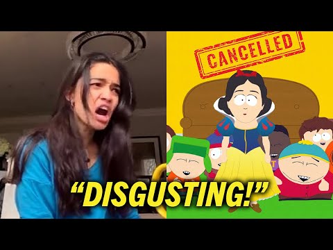 Rachel Zegler LOSES IT On South Park For MOCKING Disney's Snow White