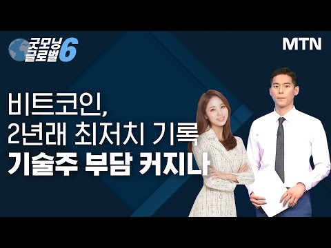 [애프터 마켓] 비트코인, 2년래 최저치 <strong>기록</strong> 기술주 부담 커지나 / 머니투데이방송 (증시, <strong>증권</strong>)