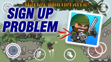 How To Fix Mini Militia App Sign Up Problem | Easy Quick Solution