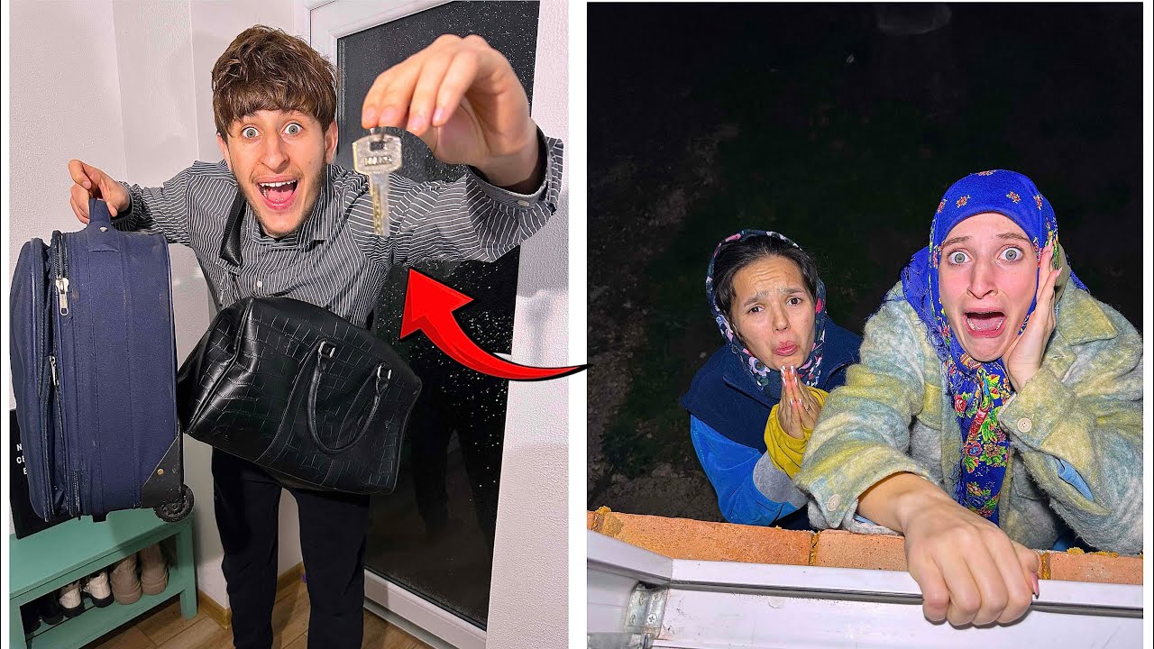 Omul Sărac a ÎNCUIAT vecinele AFARĂ😱/ Au primit în casă un om STRĂIN 😢