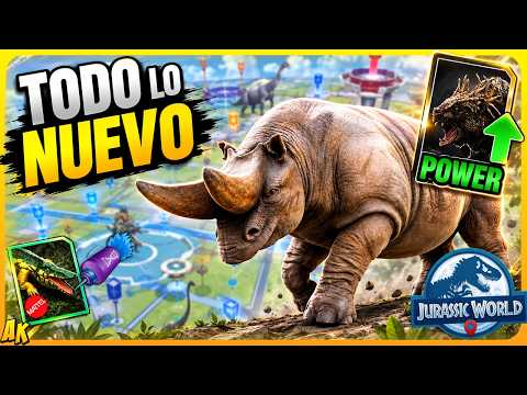 ARSINOTHERIUM and ALL the SEPTEMBER UPDATES Jurassic World Alive