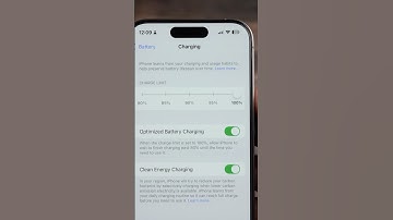 Nieuwe batterijlaadinstellingen voor iPhone 🪫🔋
