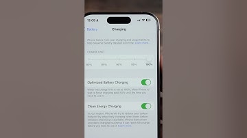Nieuwe batterijlaadinstellingen voor iPhone 🪫🔋