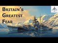 One Ship, Total Panic ⚓4K               #KMSTirpitz #WW2#NavalHistory #Battleship #RoyalNavy#History
