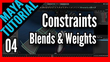 Maya Constraints - Changing a Gun Magazine - Blends and Weights 04