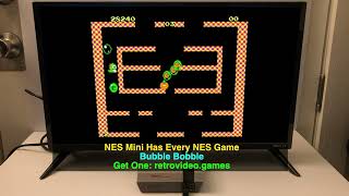 Mini NES Has Every Game - Bubble Bobble
