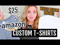 Petitcourt torse essaie des tshirts personnaliss amazon amazon made for you review