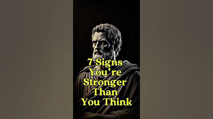 7 Signs You’re Stronger Than You Think #stoicism #stoicwisdom #motivationalquotes #shorts