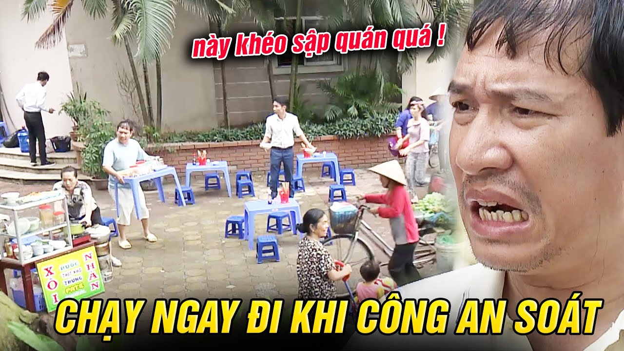 Vợ chồng bán xôi CO GIÒ CHẠY khi công an đến mặc kệ việc bán ĐẮT KHÁCH | Những Người Nhiều Chuyện