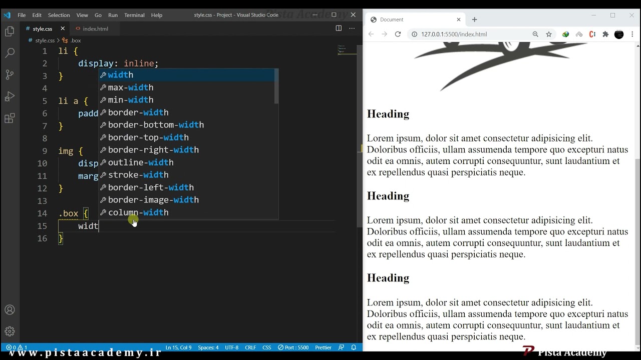 HTML & CSS -  جلسه بیست و چهارم