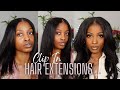 BEST AFFORDABLE CLIP IN HAIR EXTENSIONS (INSTALL &amp; STYLE) FT. CURLS QUEEN| Bri Bbyy