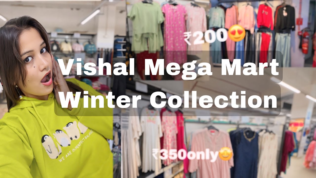 Vishal Mega Mart Winter Collection 2025 | Winter Jackets & Sweaters Haul Under ₹299 November 2025