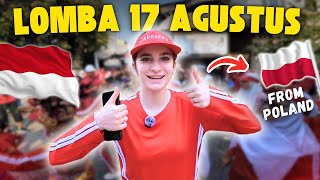 Aksi Mpok Bule Polandia Ikut Lomba 17 Agustus di Indonesia!