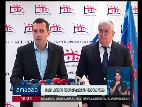 ირაკლი ალასანიამ  დღეს საარჩევნო ეკონომიკური პროგრამის ნაწილი წარადგინა