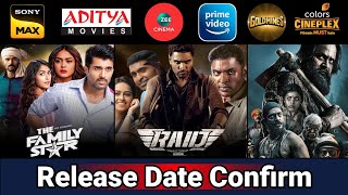 6 Upcoming New South Hindi Dubbed Movies | Release Update | Ramarao on Duty | Tillu Square, Raid