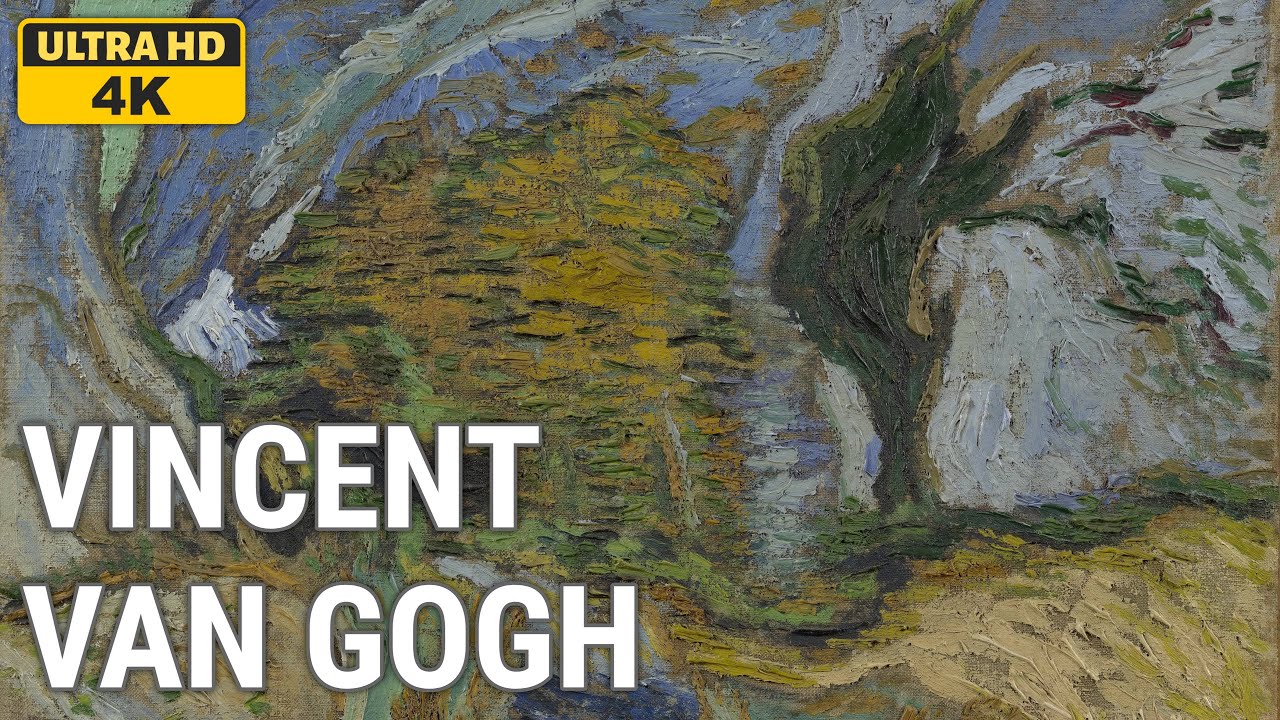 Vincent van Gogh: A collection of 10 oil paintings with title and year, around 1888 [4K]