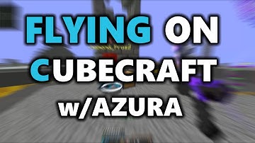 FLYING on Cubecraft with the best FREE client - Hacking on Cubecraft Skywars #9