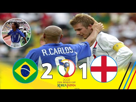 Brazil 2 × 1 England ◽The Day Ronaldinho Destroyed David Beckham and England | 2002 World Cup