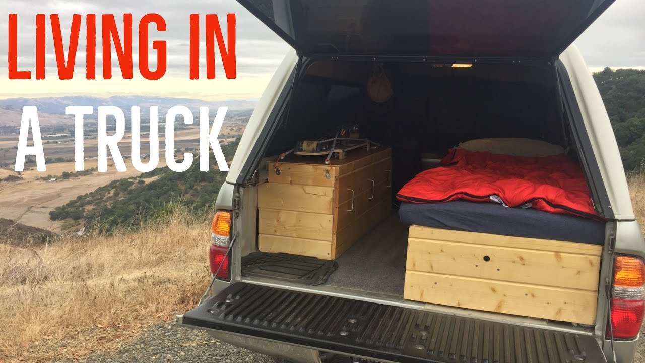 Living In My Truck Camper Shell Update