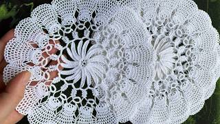 Wonderful Crochet PLACEMAT Tutorial | Step By Step Modern TABLECLOTH & TABLE MAT