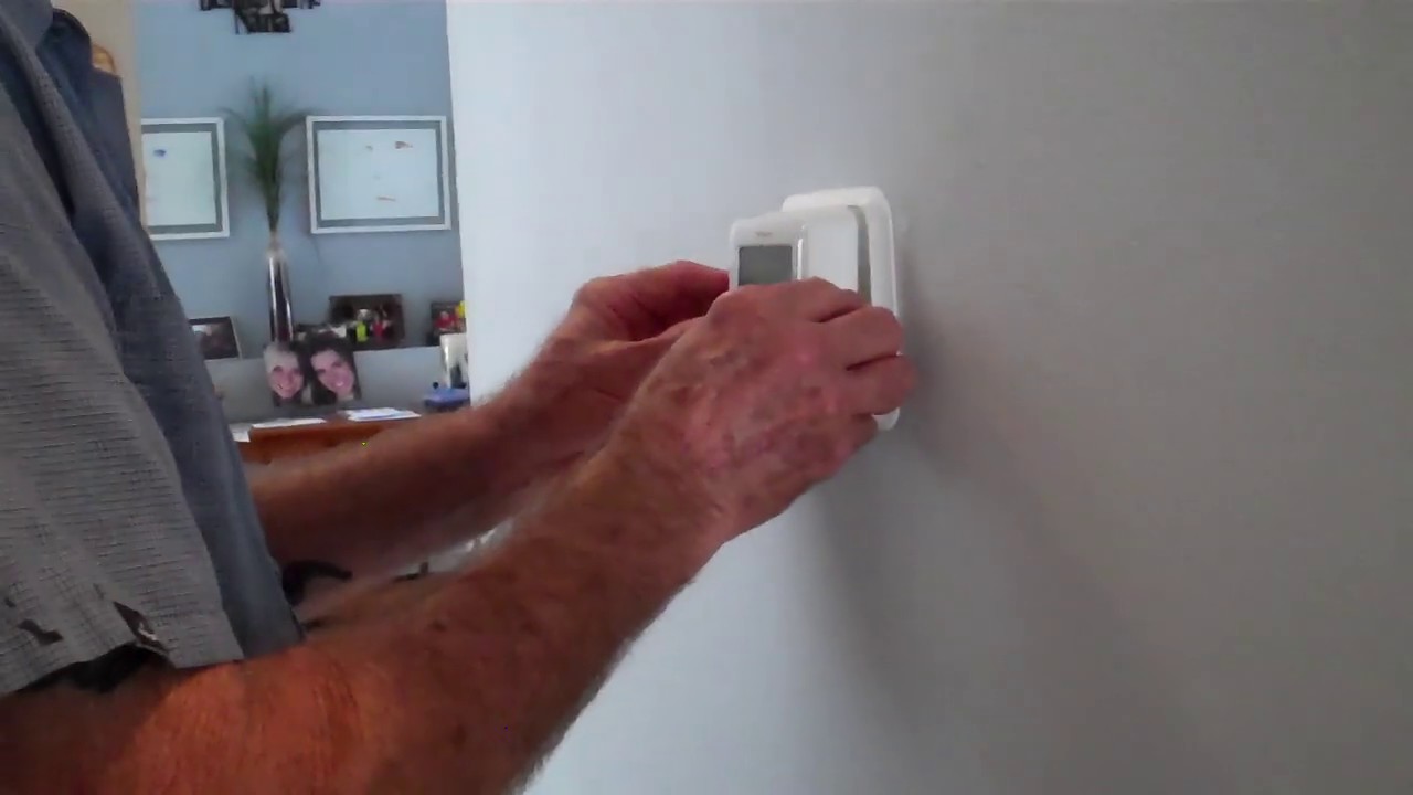 Installing the New Lyric T6 Pro WI-FI Thermostat  Part 2 - Video Clip 12