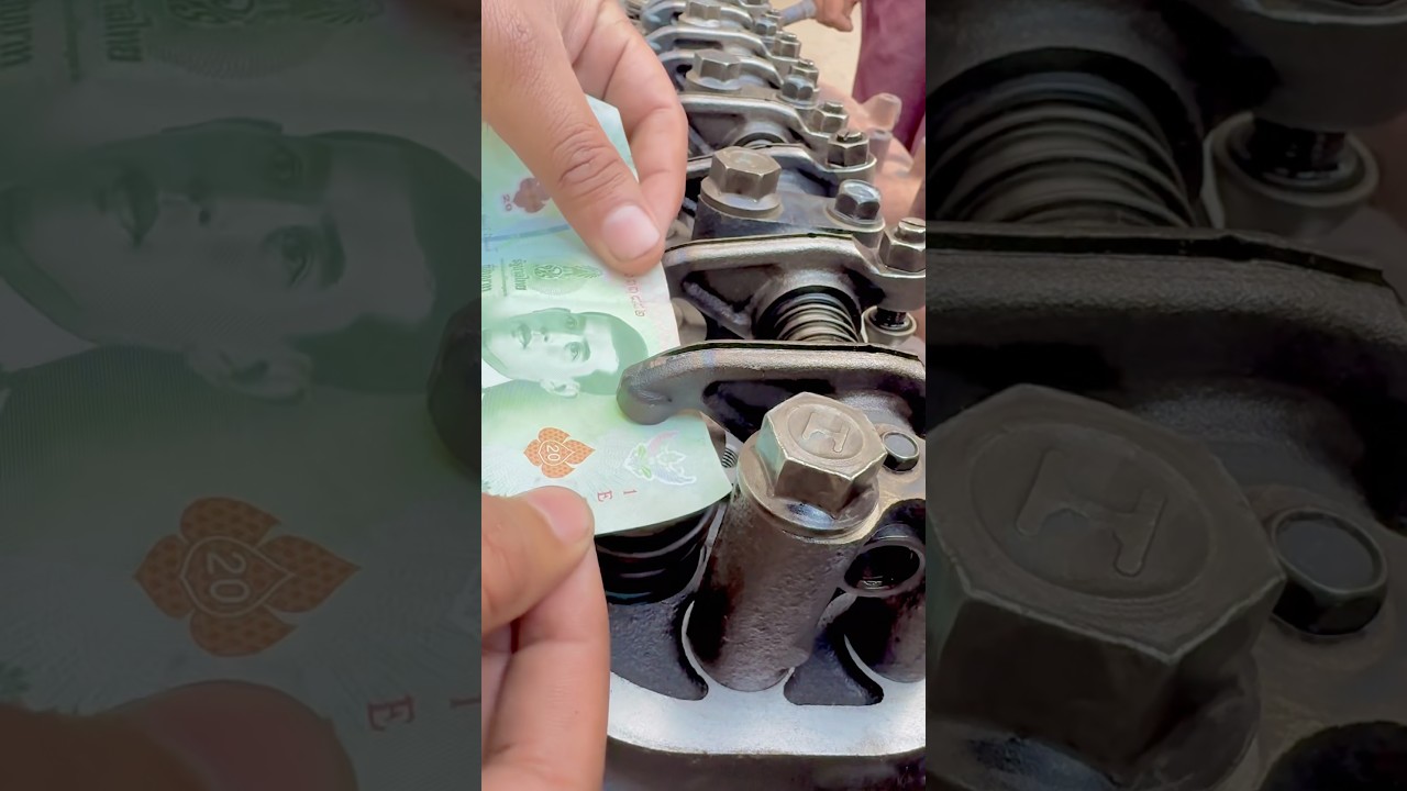 Head Cylinder Tappet Clearance check 