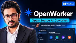 OpenWorker on Windows 🔥 The Open-Source Alternative to Claude Cowork