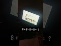 math operator mix questions #shorts#braintestsolution