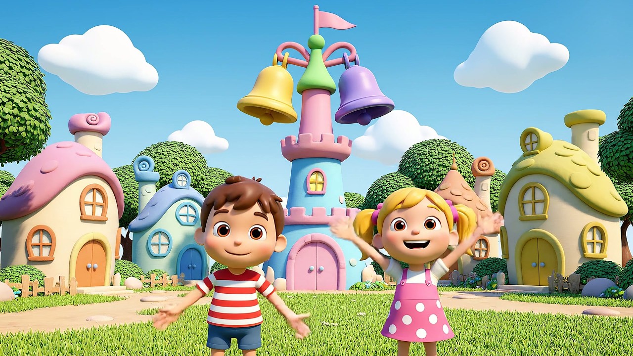 🏰 Восхождение Джека и Джилл на волшебную гору | Детские песни и развивающие рифмы