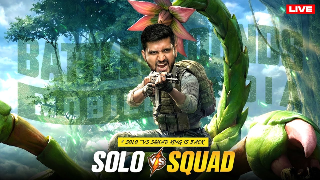 Solo vs Squad: Bring the heat in BGMI Live — 4.2 updates coming in hot! 🚀