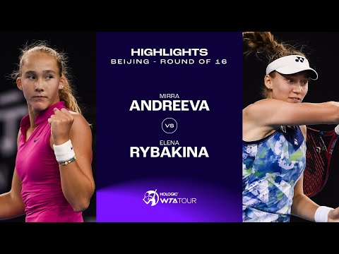 Mirra Andreeva vs. Elena Rybakina 