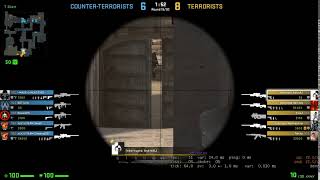 CS GO | Dust 2 Mid-doors AWP headshot through door | AstroAJ screenshot 3