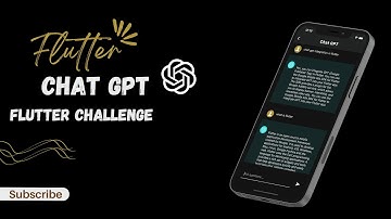 Flutter chat GPT sdk  integration | Code With Zeeshan | Android | IOS