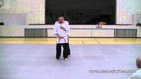 How to defend a rear choke into finger lock - Hiscoe Jiu-jitsu