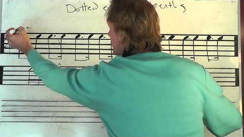 How To Count Dotted 8th-16th Rhythms