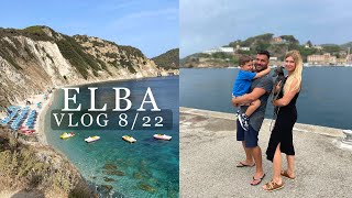 📸 VLOG Z TÝDNE na ostrově Elba V ITÁLII 🇮🇹 nejhezčí pláž Sansone, cesta domů