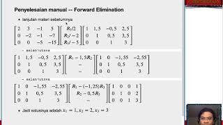 [Metode Numerik #8] Elinimasi Gauss-Jordan | Python