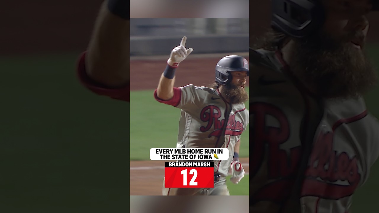 Every MLB Home Run in the State of Iowa ⚾️🌽 #MLB