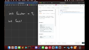 LeetCode 357 | Count Numbers With Unique Digits | Approach & Solution