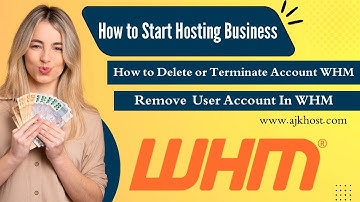 How to Remove Delete or Terminate Account in WHM