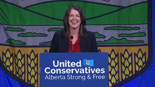 Danielle Smith's remarks after winning the United Conservative Party leadership