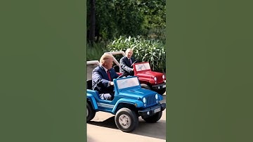 #AI Donald Trump & Vladimir Putin Racing! Who wins? #usa #russia #car #race #racing