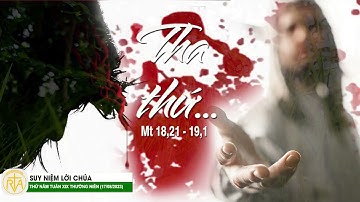 Suy Niệm Lời Chúa, Thứ Năm Tuần XIX Thường Niên (17/08/2023)