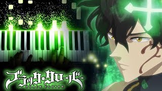 ブラッククローバー / Black Clover OP 7 - "JUSTadICE" (Piano - ピアノ) screenshot 3