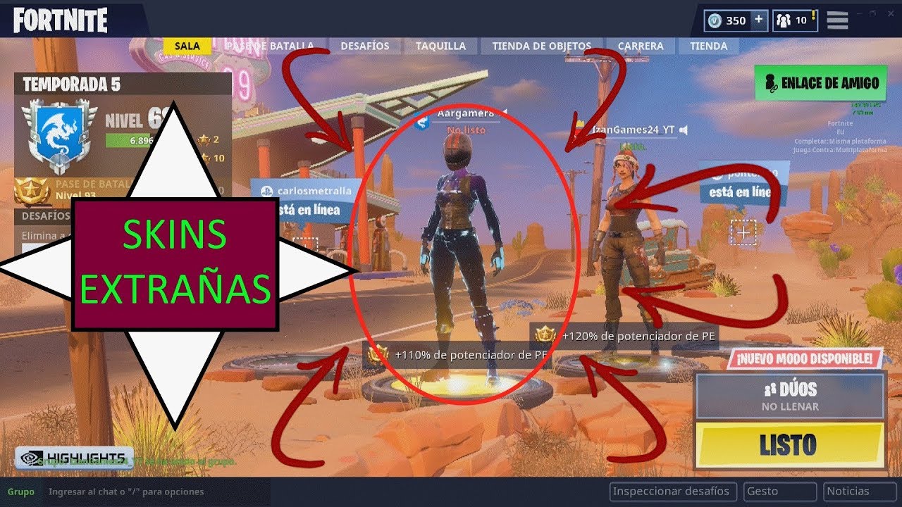 Skins Hackeadas En Fortnite Fortnite Youtube