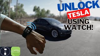 Unlock Your Tesla via Apple Watch